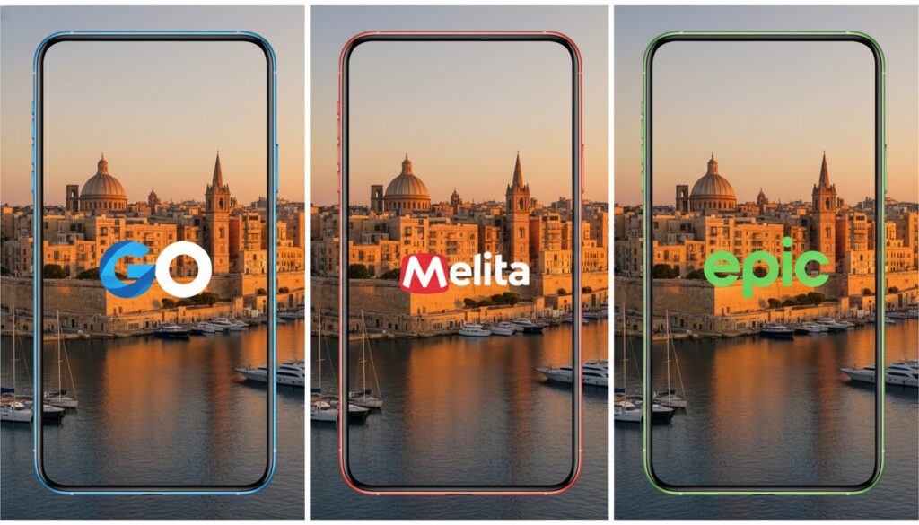 GO vs Melita vs Epic: Which Malta Mobile Operator Is Best in 2024?